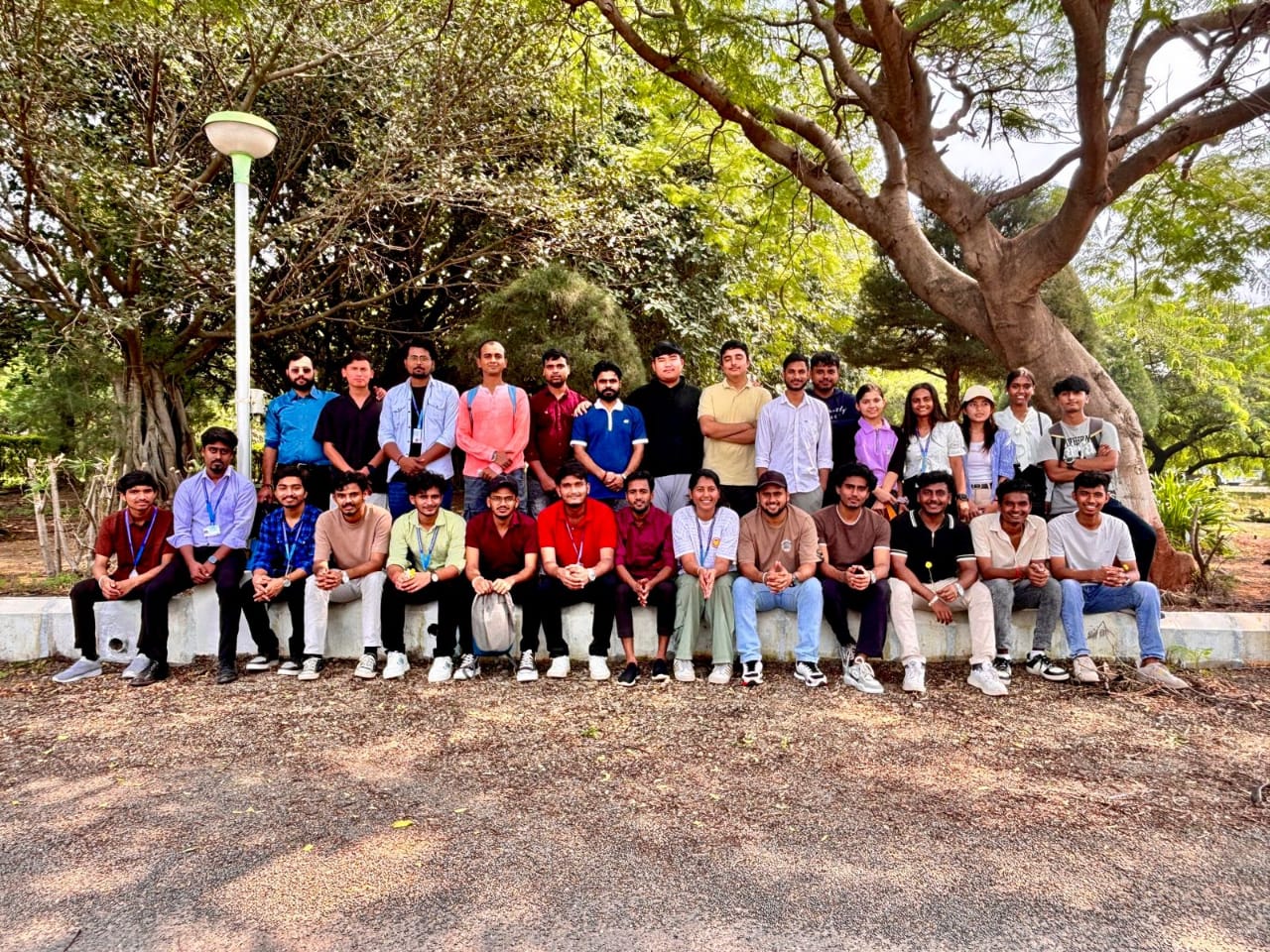 Prem Sah with project team members