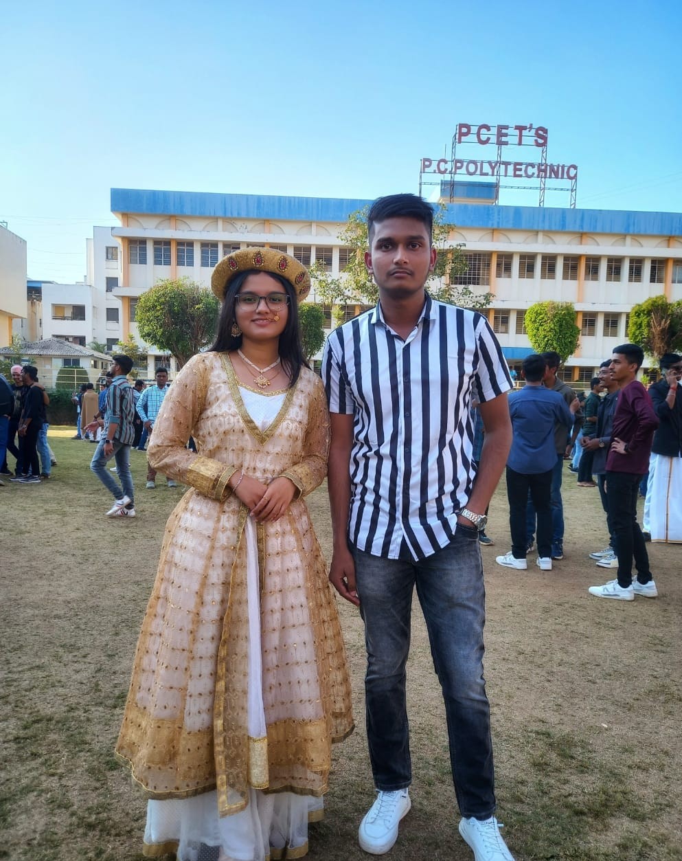 Prem Sah during an event celebration