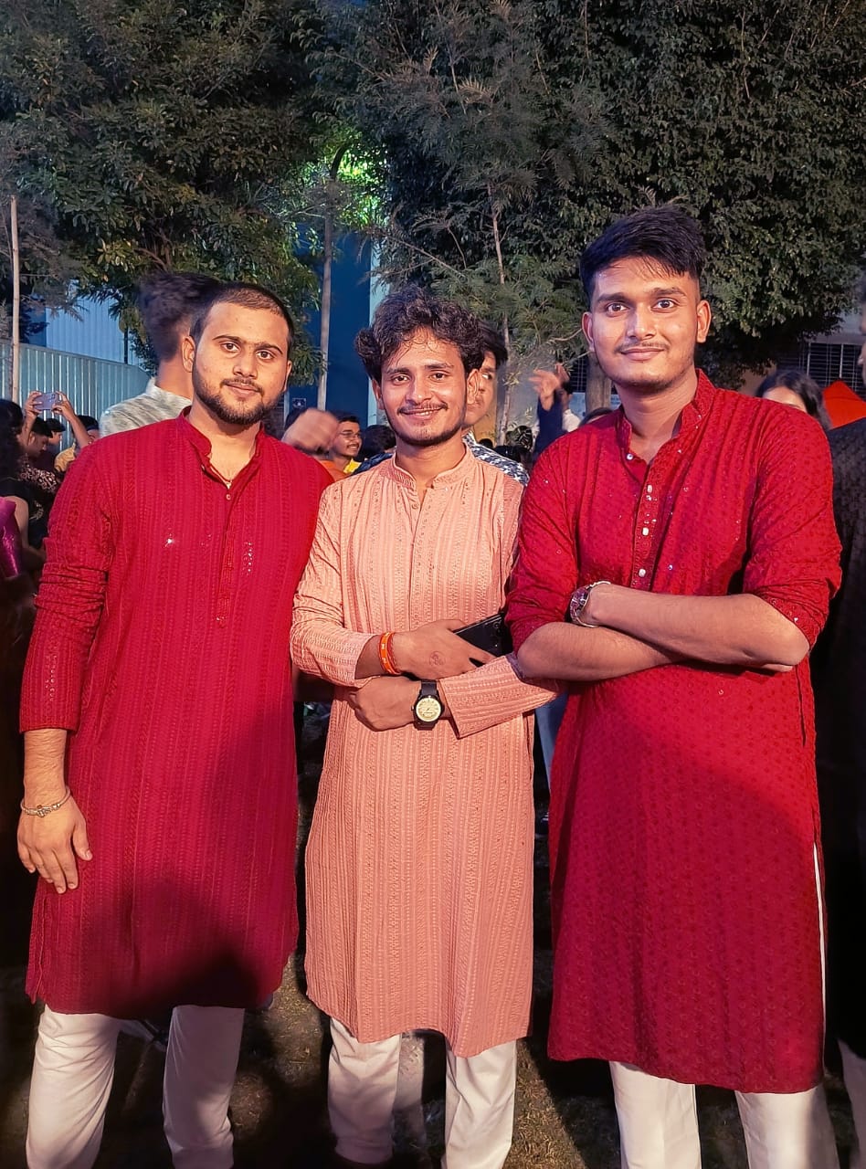 Prem Sah participating in Garba event