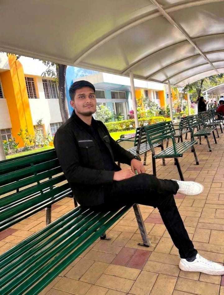 Prem Sah working on a tech project